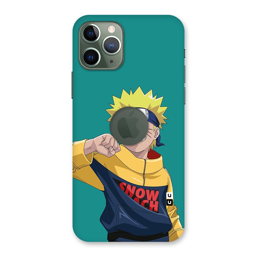 Naruto Snow Beach Art Back Case for iPhone 11 Pro Logo  Cut