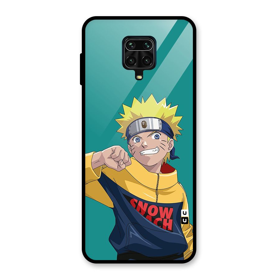 Naruto Snow Beach Art Glass Back Case for Poco M2 Pro