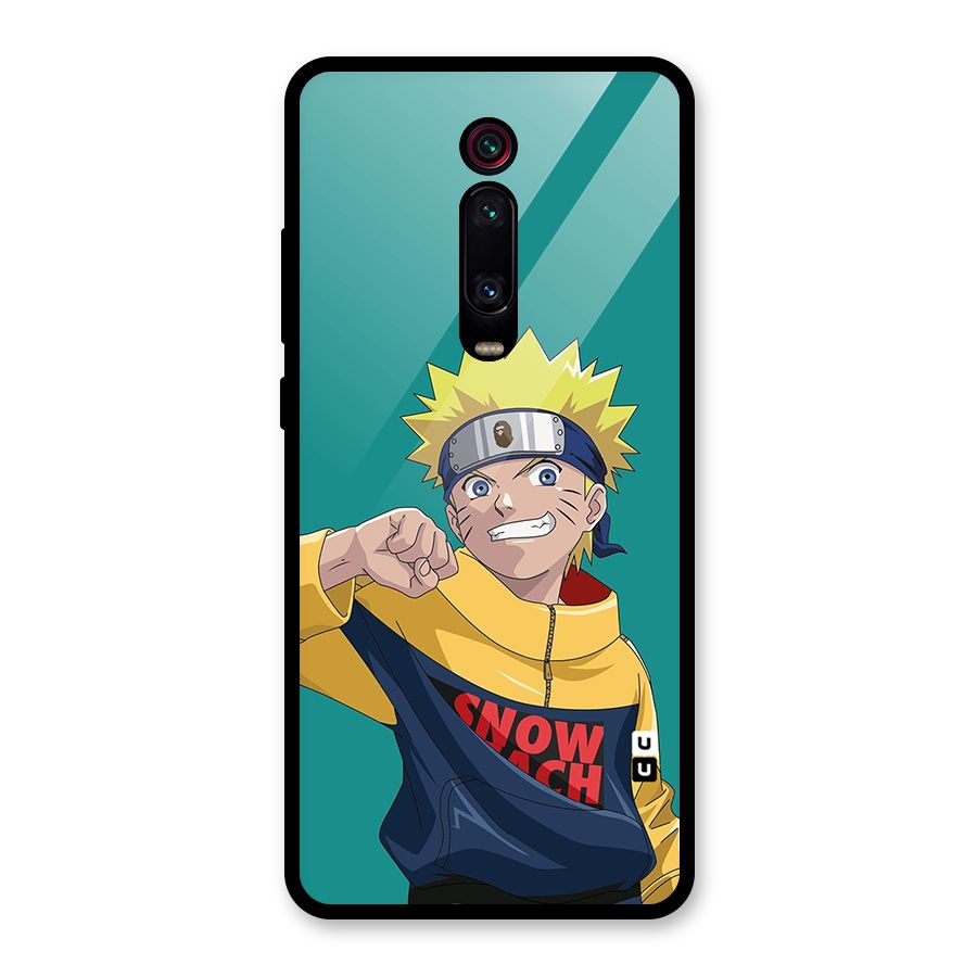 Naruto Snow Beach Art Glass Back Case for Redmi K20 Pro