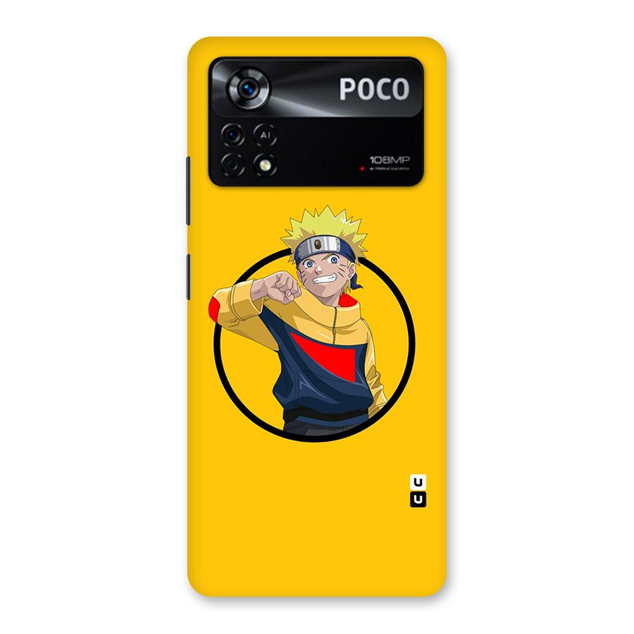 Naruto Sports Art Back Case for Poco X4 Pro 5G