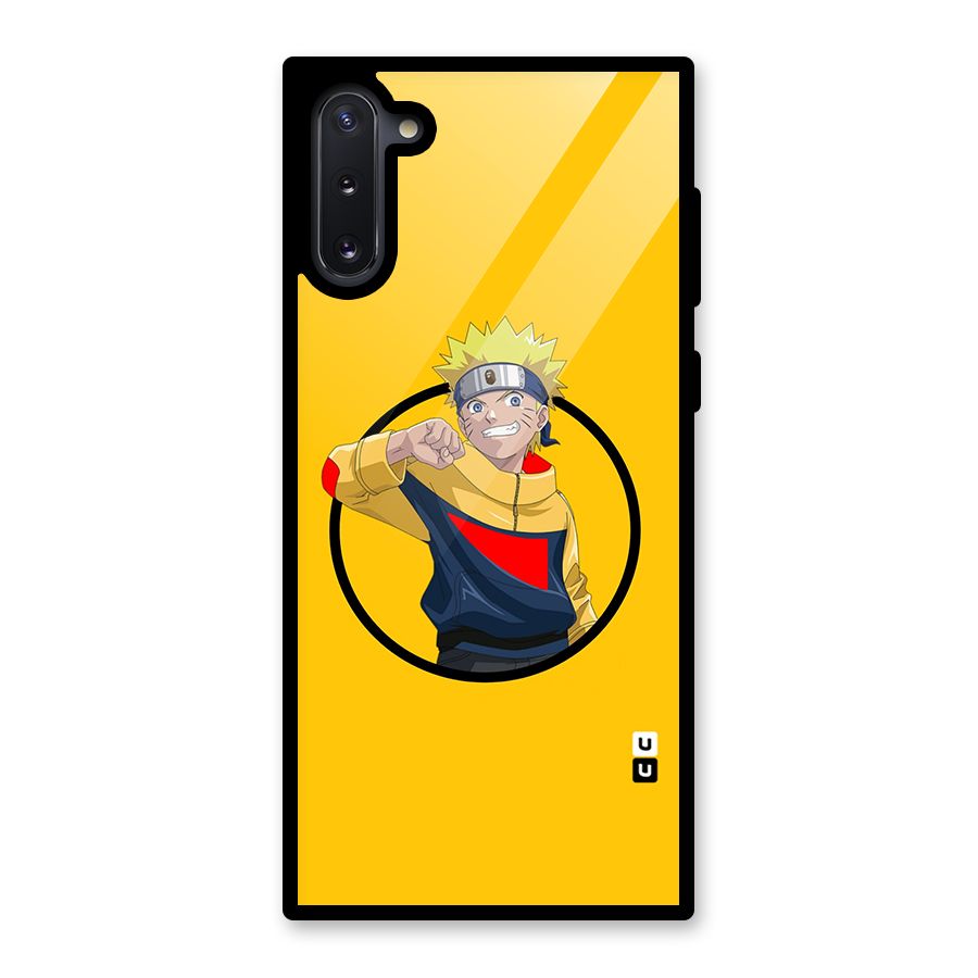 Naruto Sports Art Glass Back Case for Galaxy Note 10