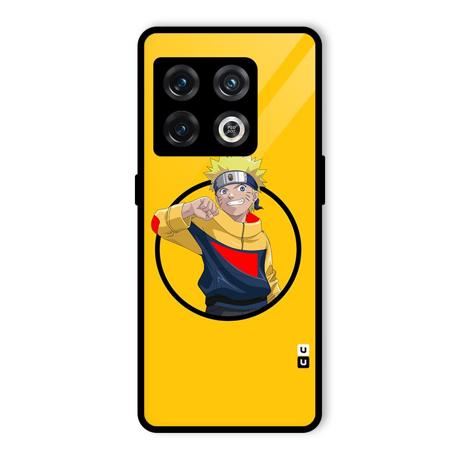 Naruto Sports Art Glass Back Case for OnePlus 10 Pro 5G