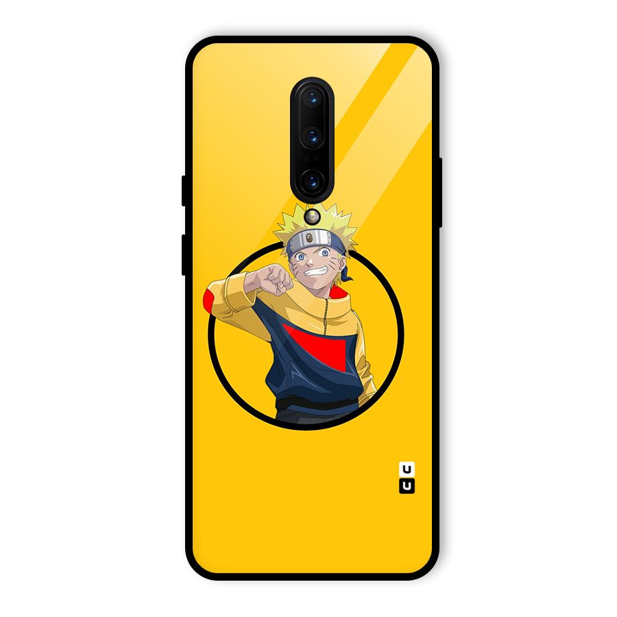 Naruto Sports Art Glass Back Case for OnePlus 7 Pro