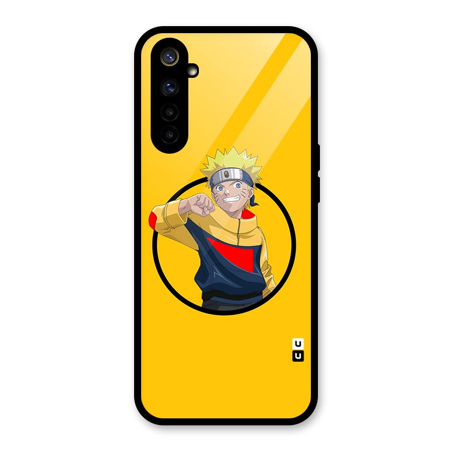 Naruto Sports Art Glass Back Case for Realme 6