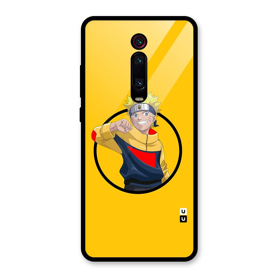Naruto Sports Art Glass Back Case for Redmi K20