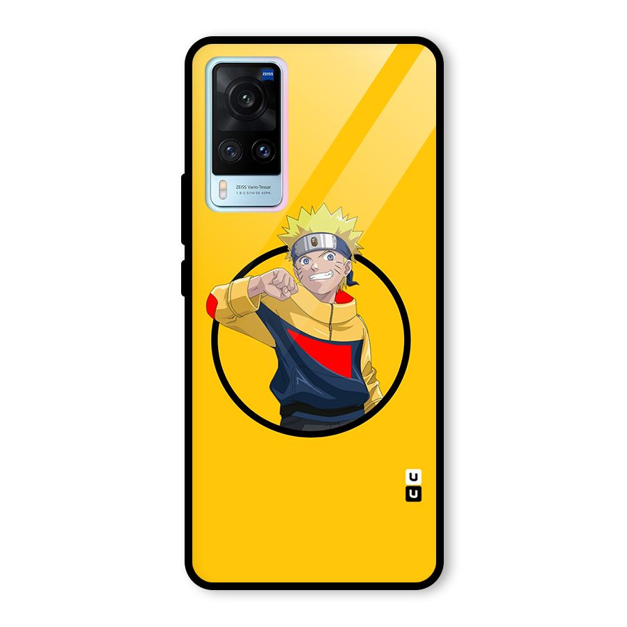 Naruto Sports Art Glass Back Case for Vivo X60