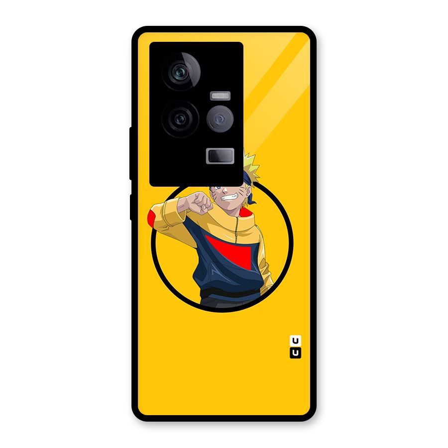 Naruto Sports Art Glass Back Case for Vivo iQOO 11 5G