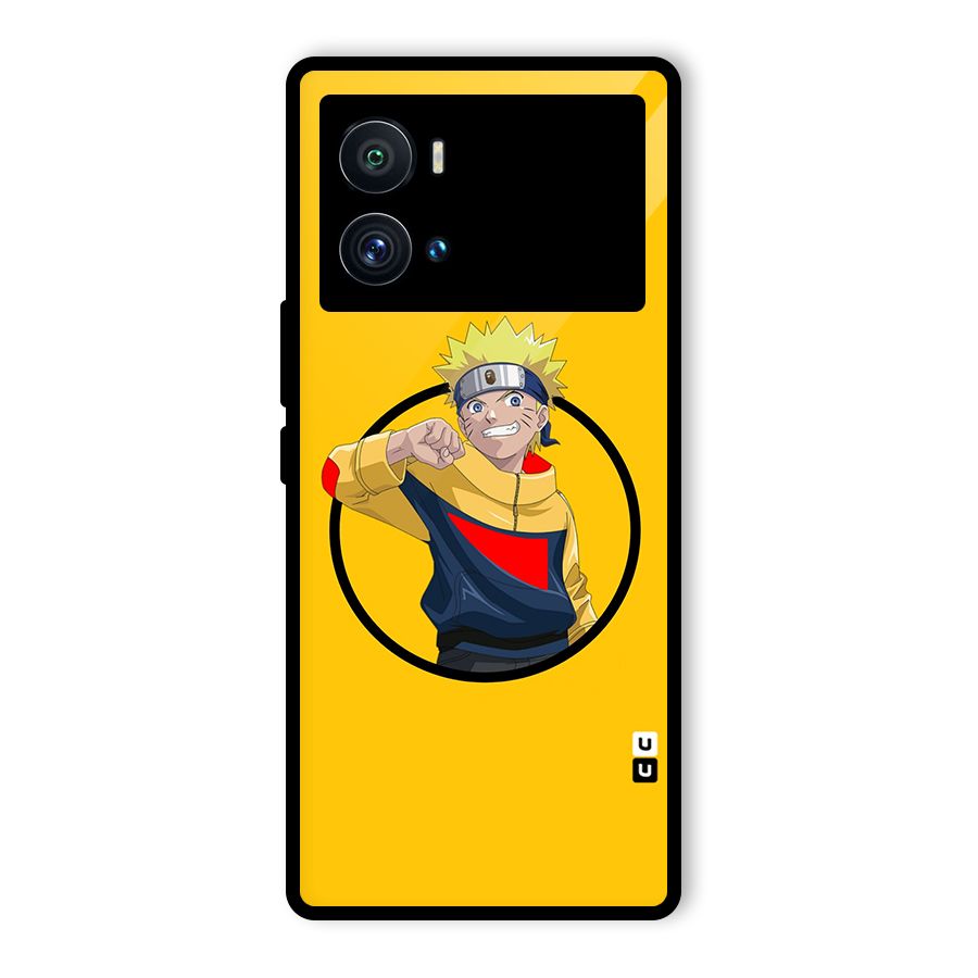Naruto Sports Art Glass Back Case for Vivo iQOO 9 Pro