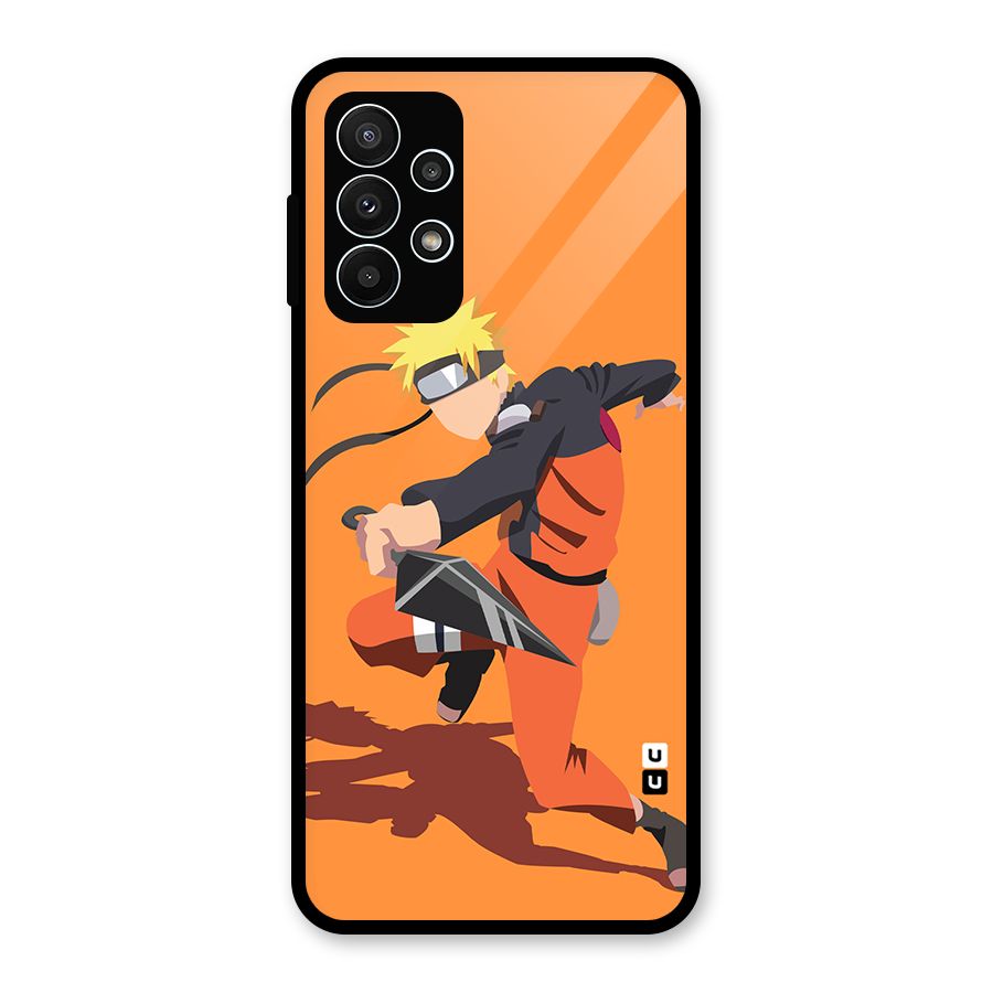 Naruto Ultimate Ninja Storm Glass Back Case for Galaxy A23