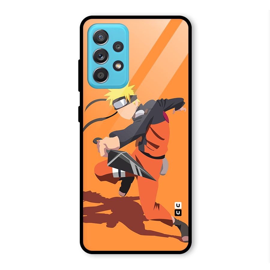 Naruto Ultimate Ninja Storm Glass Back Case for Galaxy A52