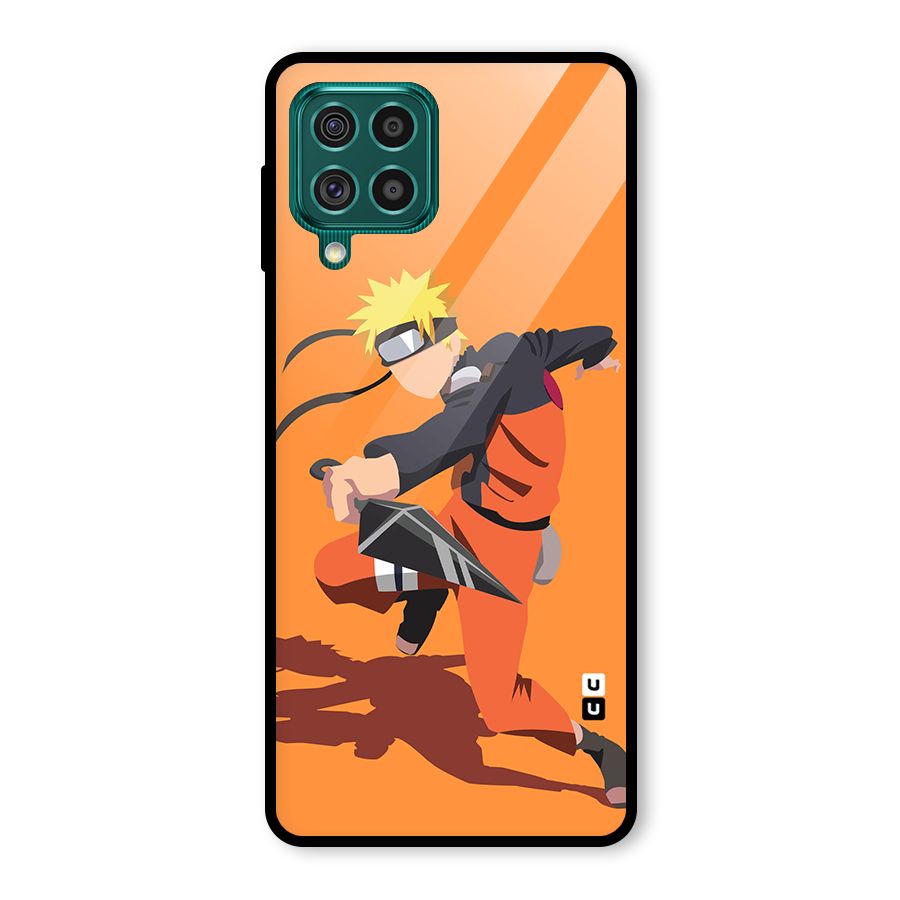 Naruto Ultimate Ninja Storm Glass Back Case for Galaxy F62