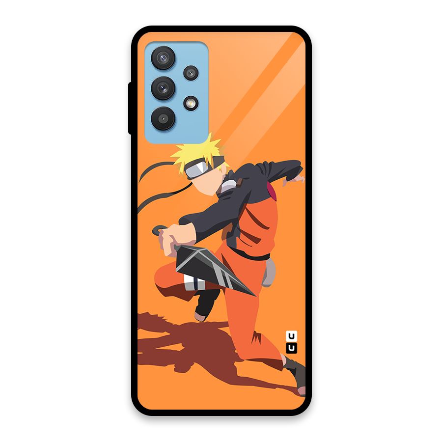 Naruto Ultimate Ninja Storm Glass Back Case for Galaxy M32 5G
