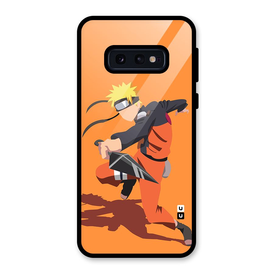 Naruto Ultimate Ninja Storm Glass Back Case for Galaxy S10e