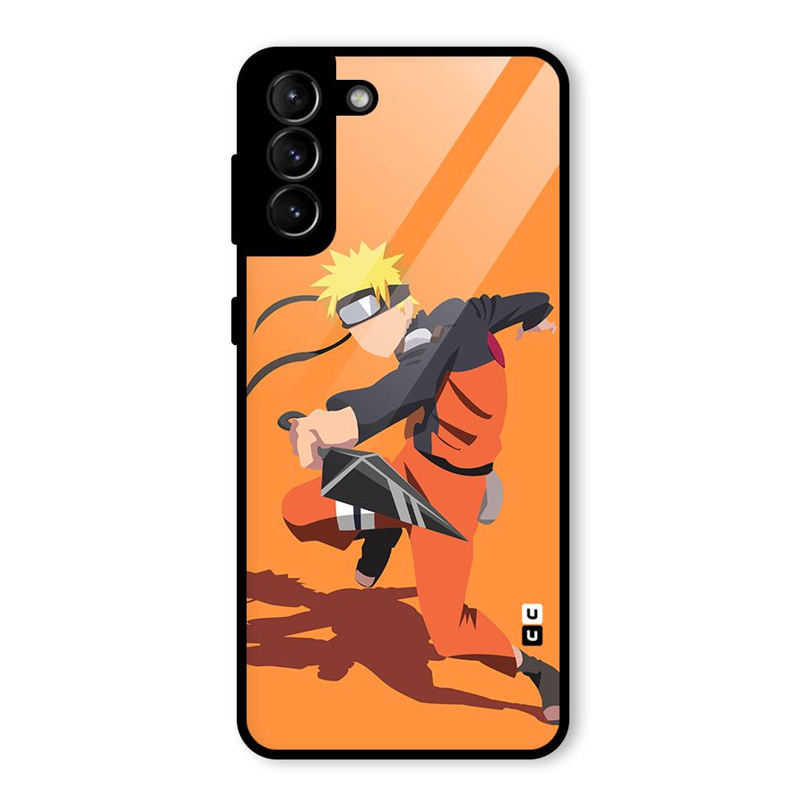 Naruto Ultimate Ninja Storm Glass Back Case for Galaxy S21 Plus