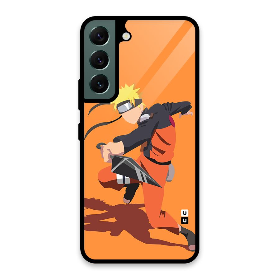 Naruto Ultimate Ninja Storm Glass Back Case for Galaxy S22 5G