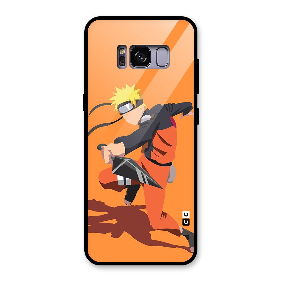 Naruto Ultimate Ninja Storm Glass Back Case for Galaxy S8