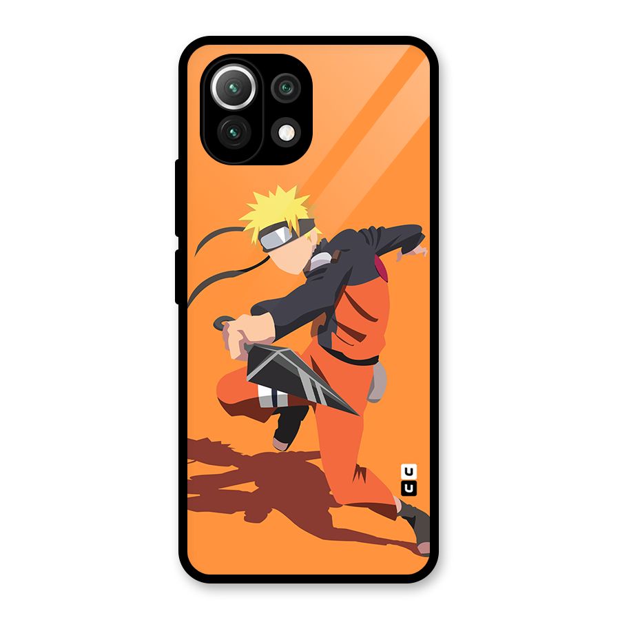 Naruto Ultimate Ninja Storm Glass Back Case for Mi 11 Lite NE 5G