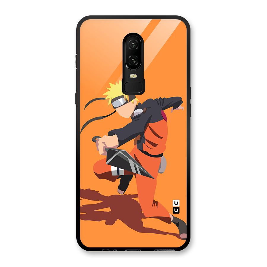 Naruto Ultimate Ninja Storm Glass Back Case for OnePlus 6