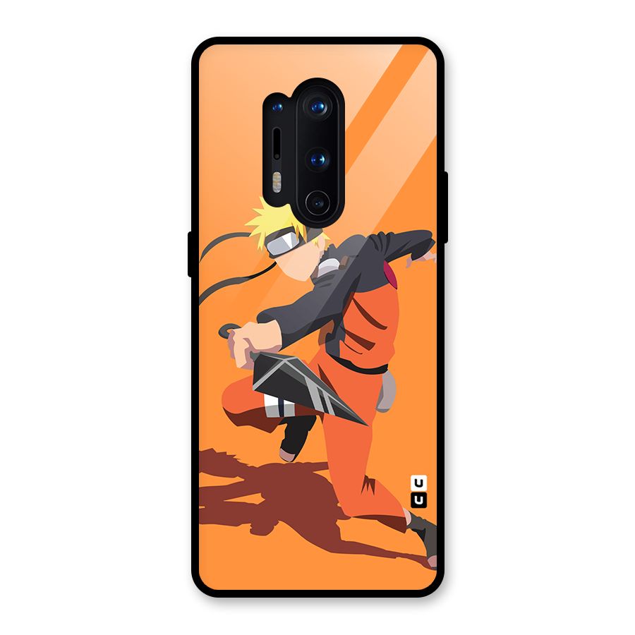 Naruto Ultimate Ninja Storm Glass Back Case for OnePlus 8 Pro