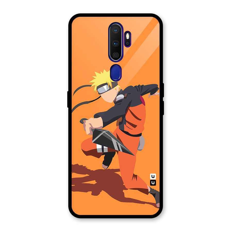 Naruto Ultimate Ninja Storm Glass Back Case for Oppo A9 (2020)