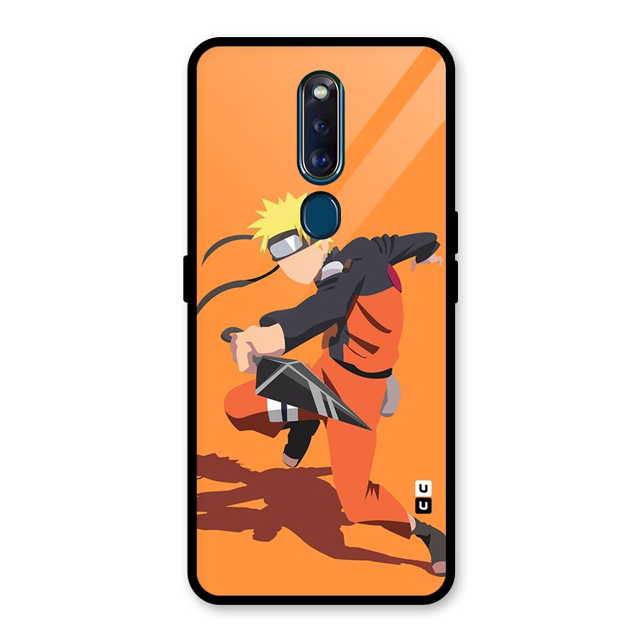 Naruto Ultimate Ninja Storm Glass Back Case for Oppo F11 Pro