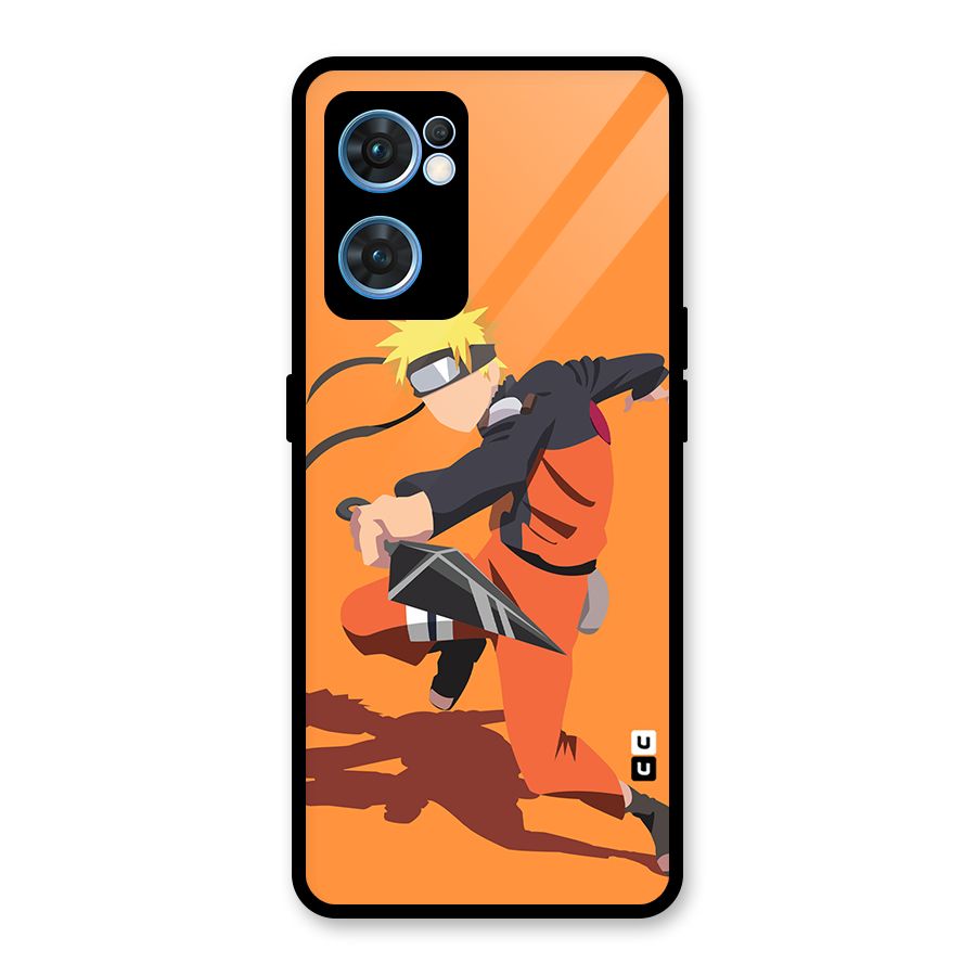 Naruto Ultimate Ninja Storm Glass Back Case for Oppo Reno7 5G