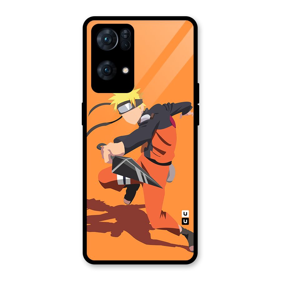 Naruto Ultimate Ninja Storm Glass Back Case for Oppo Reno7 Pro 5G