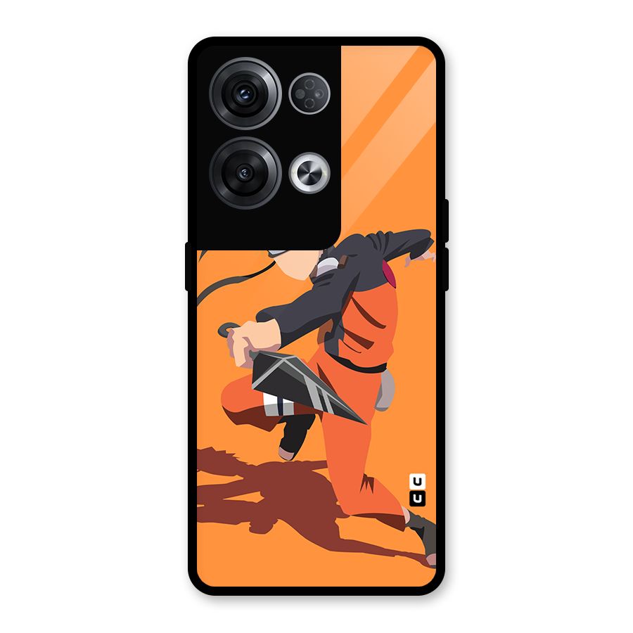 Naruto Ultimate Ninja Storm Glass Back Case for Oppo Reno8 Pro 5G