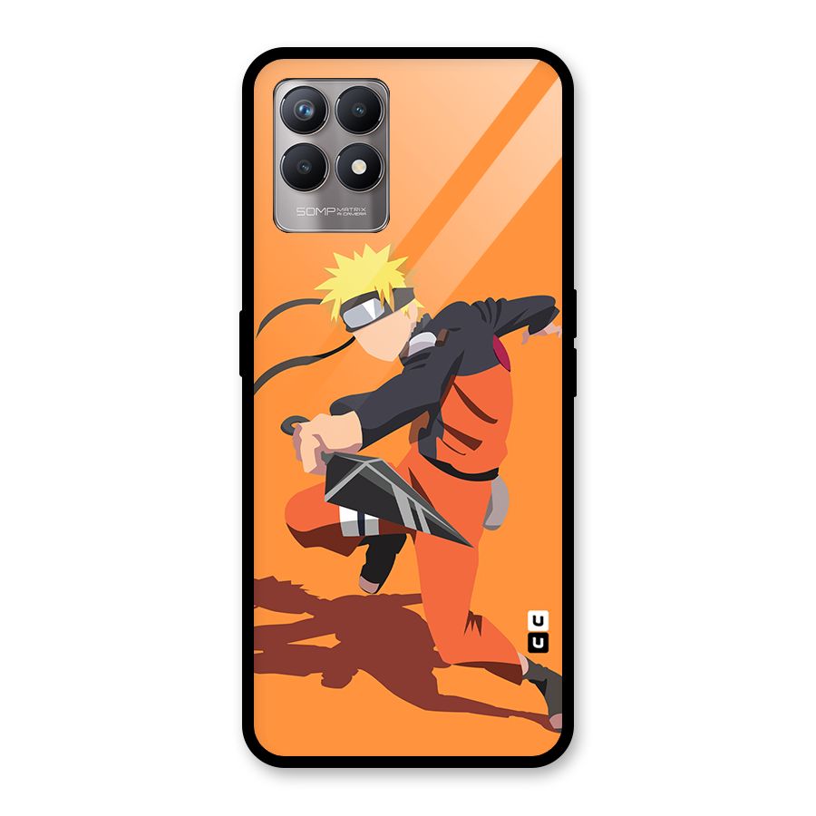 Naruto Ultimate Ninja Storm Glass Back Case for Realme 8i