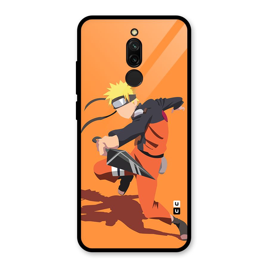 Naruto Ultimate Ninja Storm Glass Back Case for Redmi 8