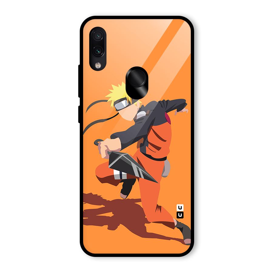Naruto Ultimate Ninja Storm Glass Back Case for Redmi Note 7 Pro