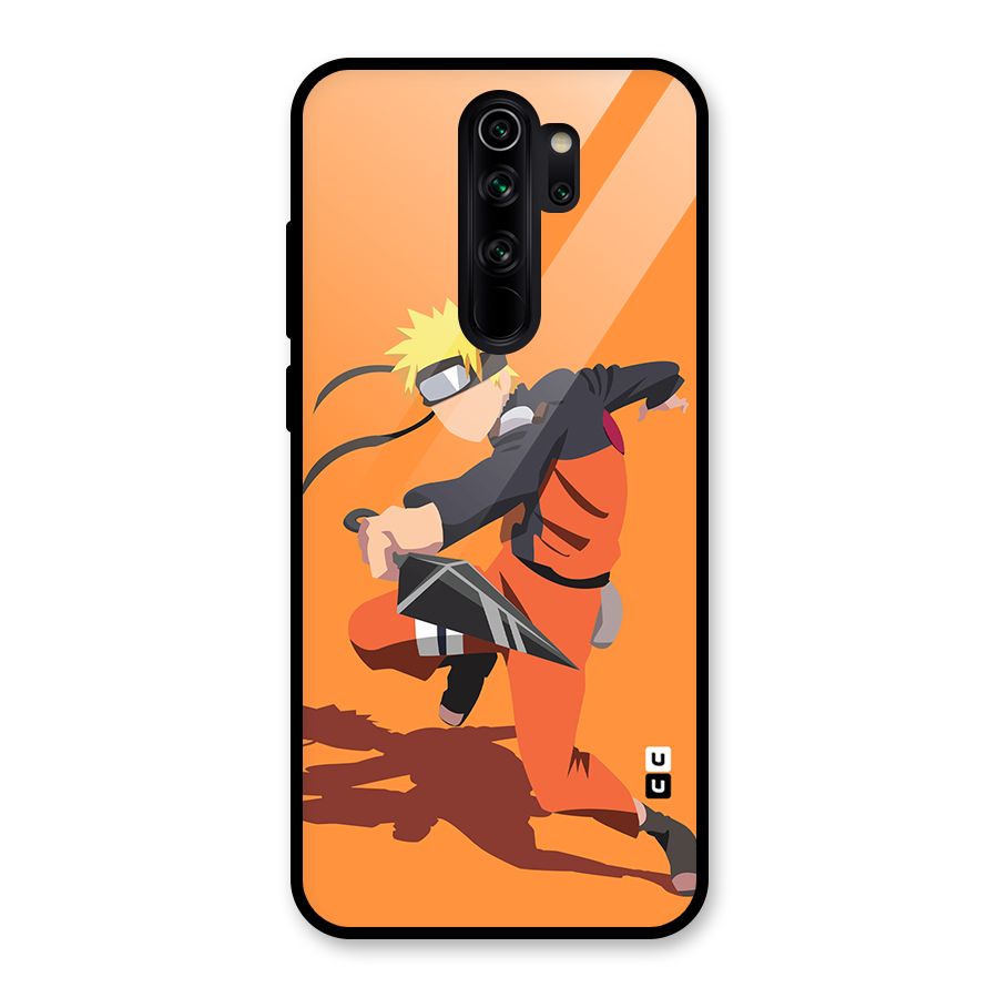 Naruto Ultimate Ninja Storm Glass Back Case for Redmi Note 8 Pro