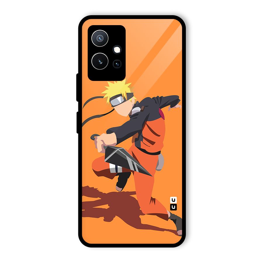 Naruto Ultimate Ninja Storm Glass Back Case for Vivo T1 5G