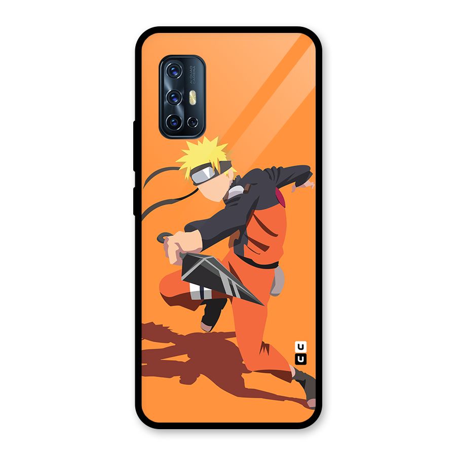 Naruto Ultimate Ninja Storm Glass Back Case for Vivo V17