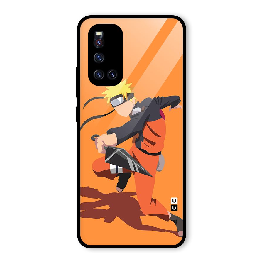 Naruto Ultimate Ninja Storm Glass Back Case for Vivo V19
