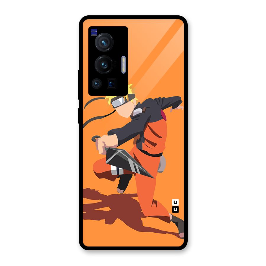 Naruto Ultimate Ninja Storm Glass Back Case for Vivo X70 Pro
