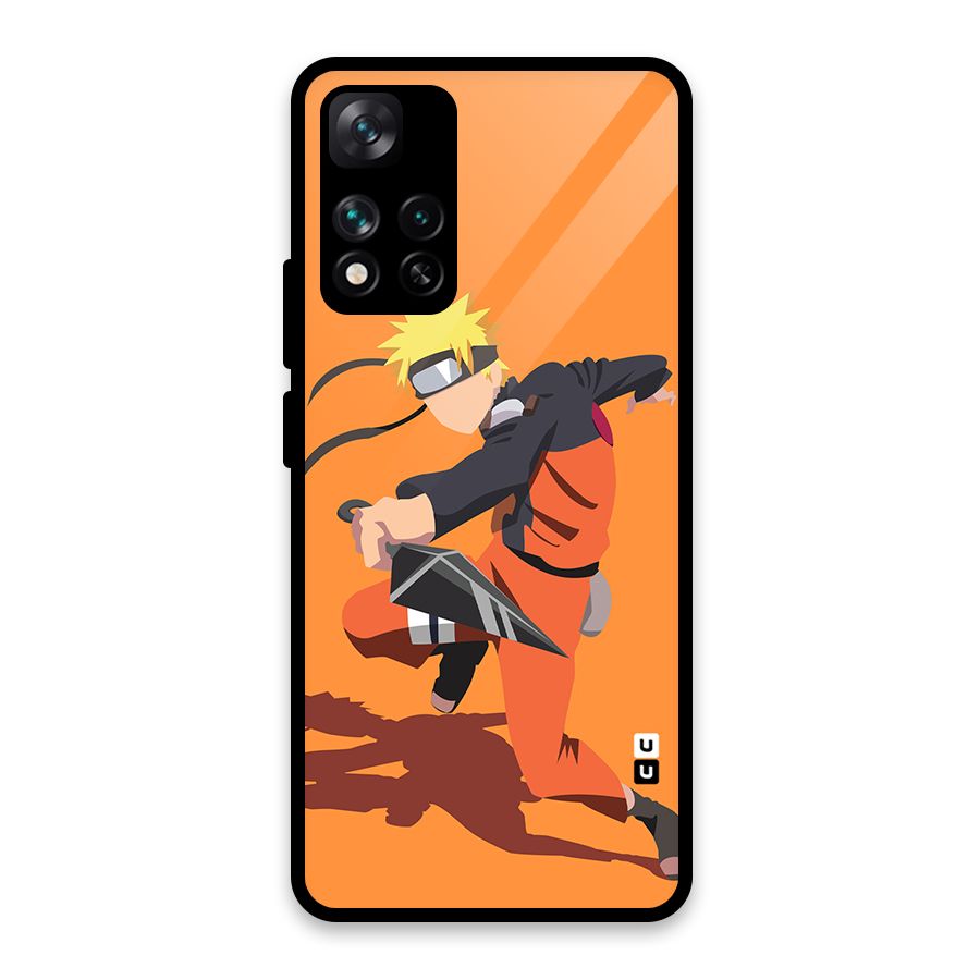 Naruto Ultimate Ninja Storm Glass Back Case for Xiaomi 11i 5G
