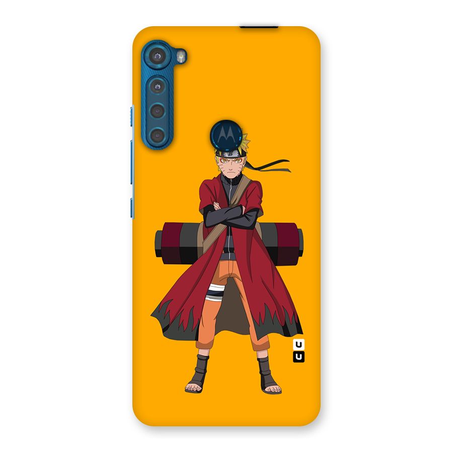 Naruto Uzumaki Art Back Case for Motorola One Fusion Plus