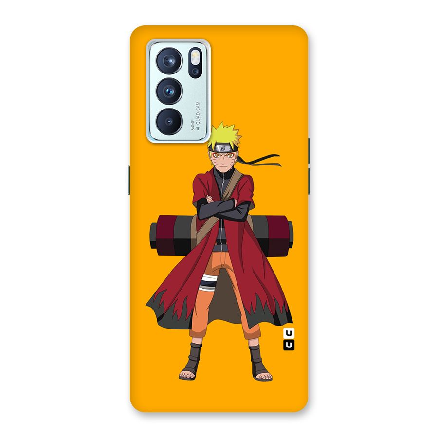 Naruto Uzumaki Art Back Case for Oppo Reno6 Pro 5G
