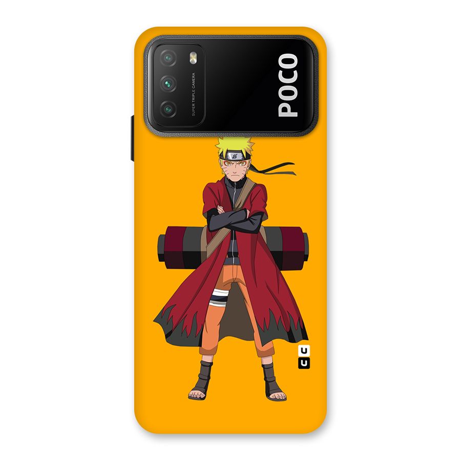 Naruto Uzumaki Art Back Case for Poco M3