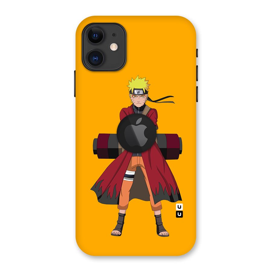 Naruto Uzumaki Art Back Case for iPhone 11 Logo Cut