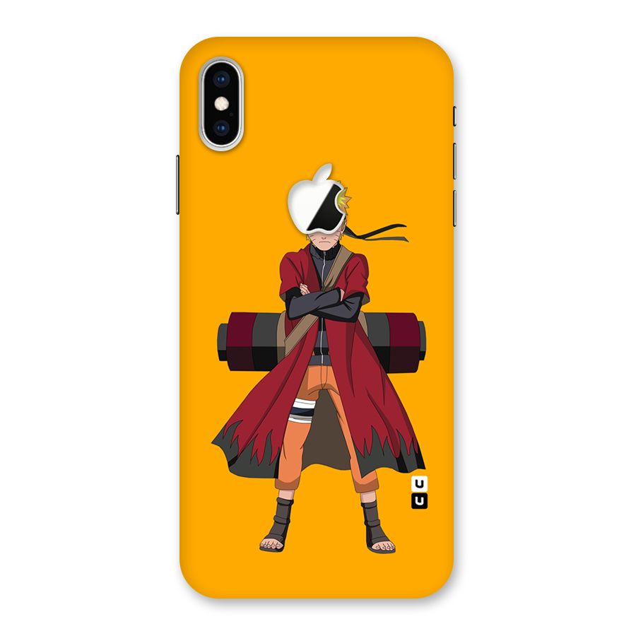 Naruto Uzumaki Art Back Case for iPhone XS Max Apple Cut