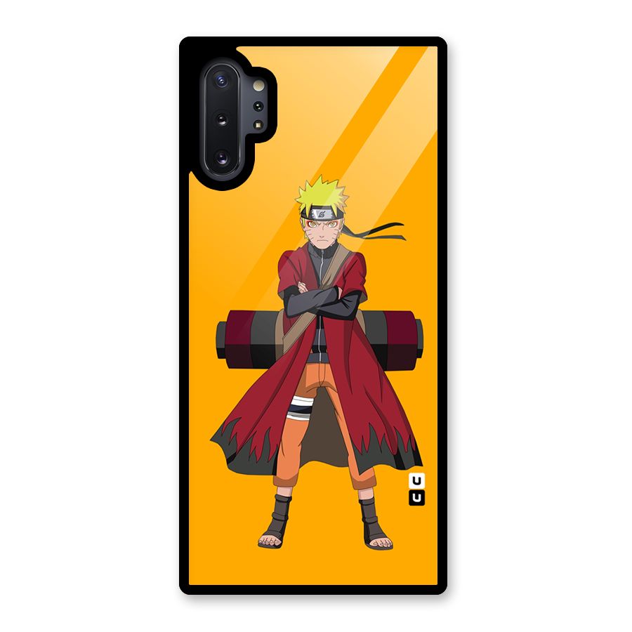 Naruto Uzumaki Art Glass Back Case for Galaxy Note 10 Plus