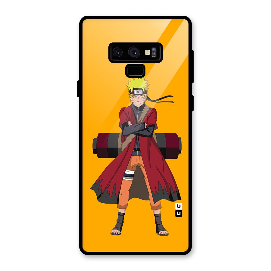 Naruto Uzumaki Art Glass Back Case for Galaxy Note 9
