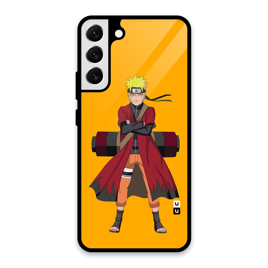 Naruto Uzumaki Art Glass Back Case for Galaxy S22 Plus 5G