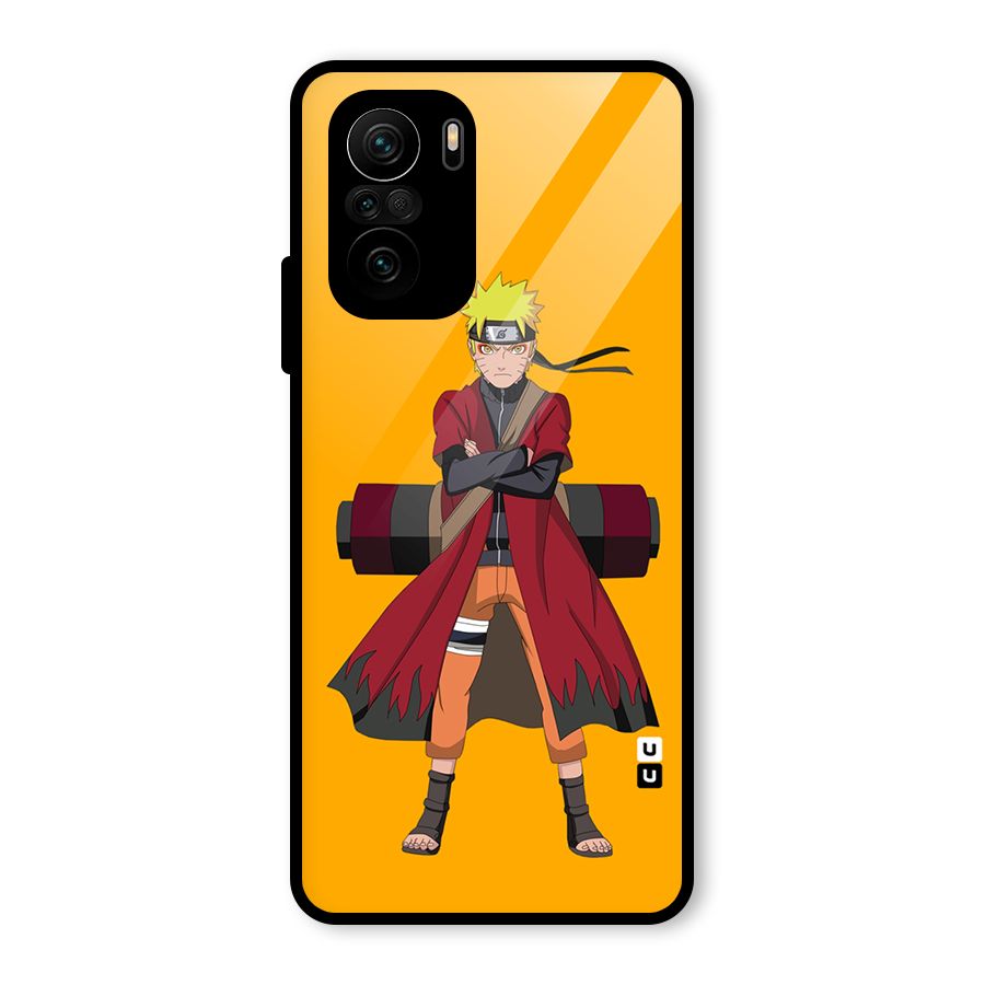Naruto Uzumaki Art Glass Back Case for Mi 11x