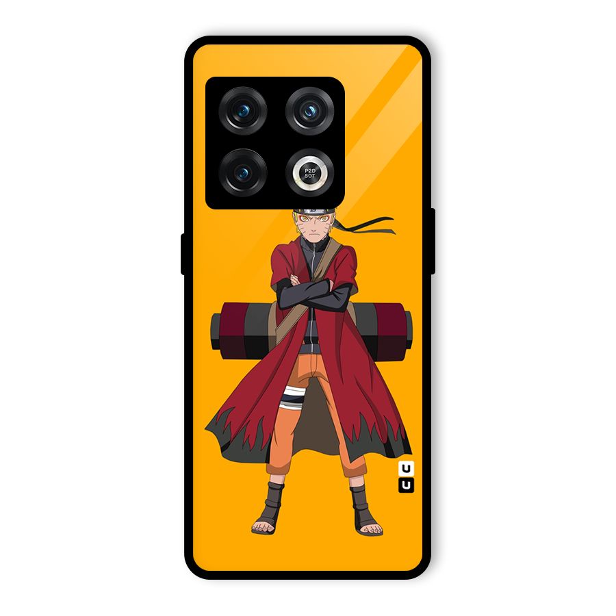 Naruto Uzumaki Art Glass Back Case for OnePlus 10 Pro 5G