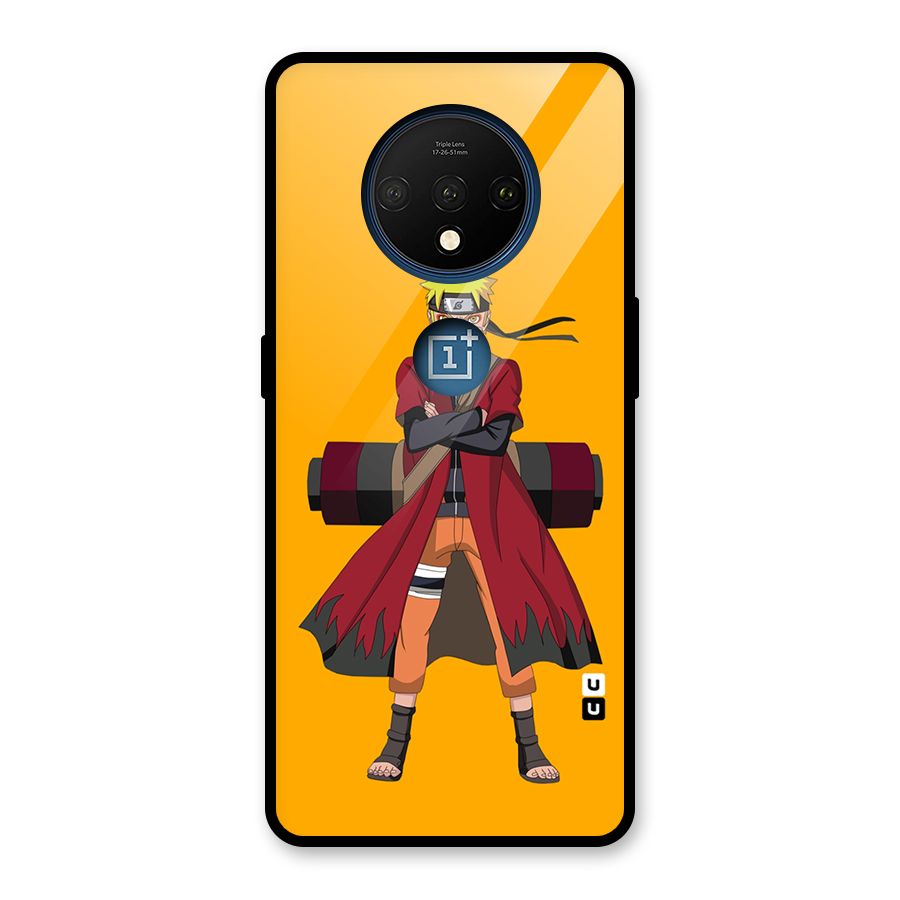 Naruto Uzumaki Art Glass Back Case for OnePlus 7T