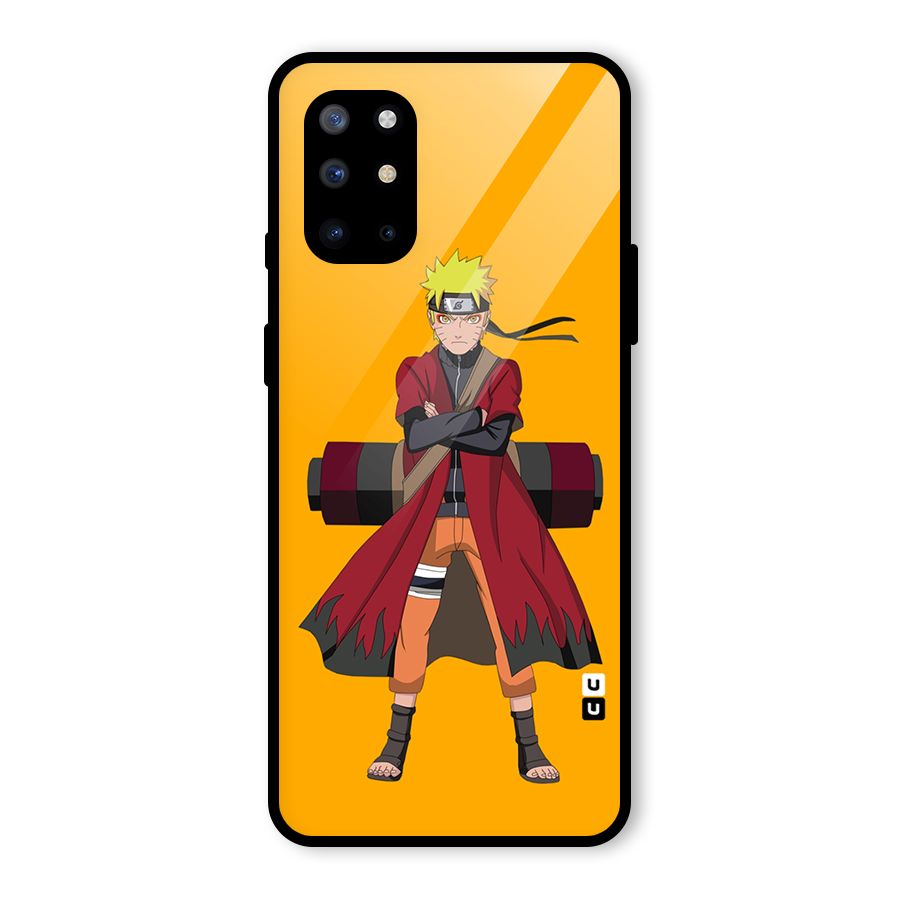 Naruto Uzumaki Art Glass Back Case for OnePlus 8T