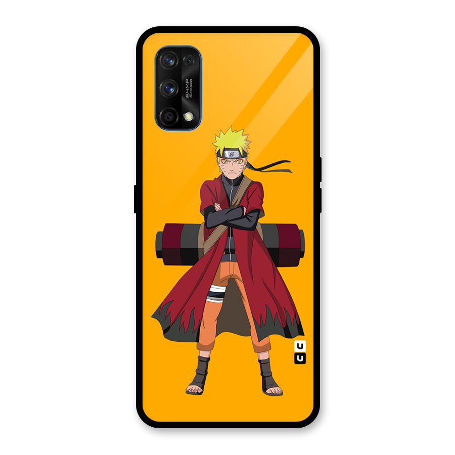Naruto Uzumaki Art Glass Back Case for Realme 7 Pro